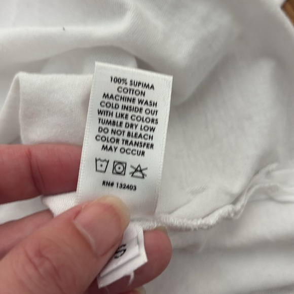 COTTON CITIZEN Jagger Long Sleeve Shirt White Small NWT - Picture 8 of 13